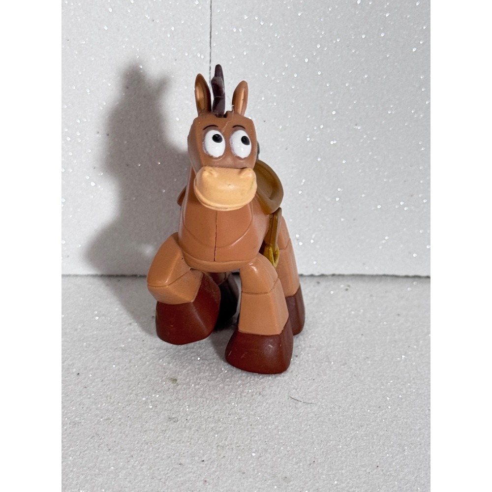 Disney Pixar Toy Story Bullseye Horse Mini Figure Brown Collectible 0196OB